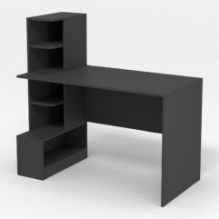 Компьютерный стол письменный №4, Черный