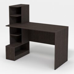 Компьютерный стол письменный №4, Дуб Венге