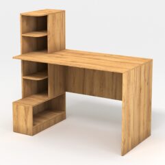 Компьютерный стол письменный №4, Дуб Золотистый