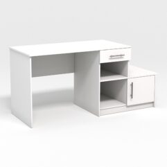 Компьютерный стол письменный №5, Белый