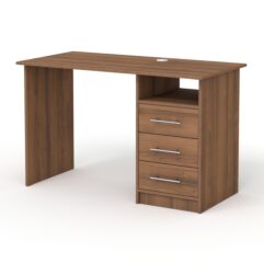 Компьютерный стол письменный №7, Орех