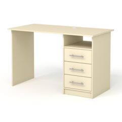 Компьютерный стол письменный №7, Крем Вайс