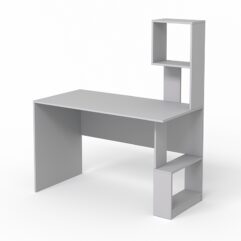 Компьютерный стол письменный №10, Серый