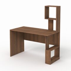 Компьютерный стол письменный №10, Орех