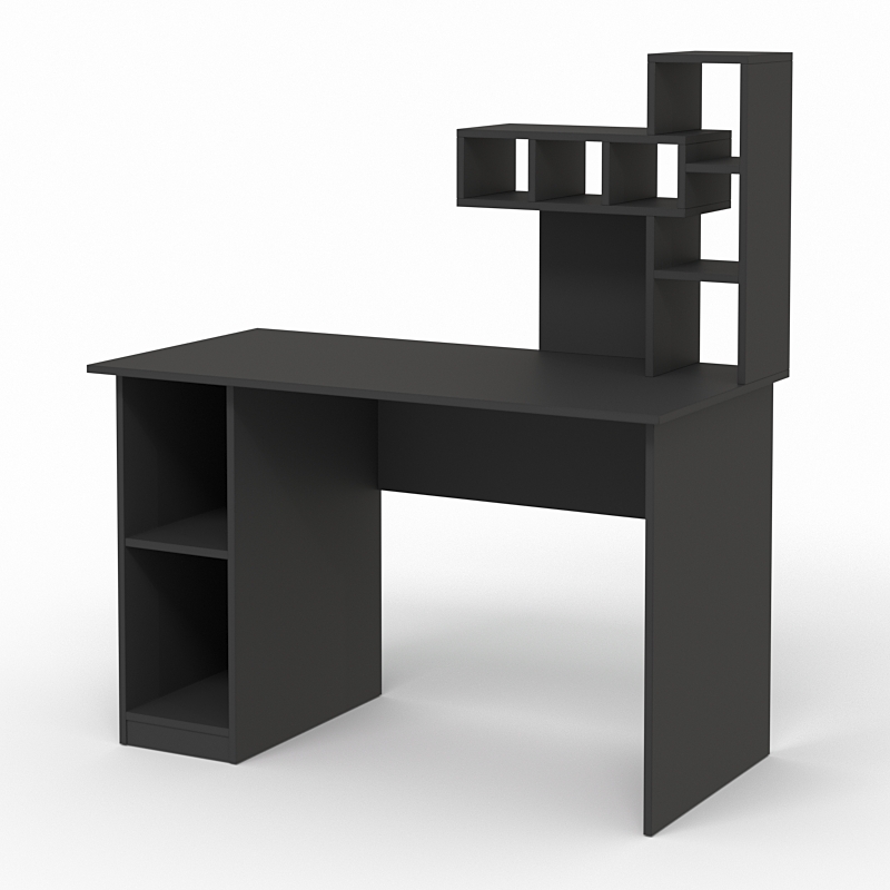 Компьютерный стол письменный №11, Черный