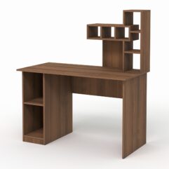 Компьютерный стол письменный №11, Орех