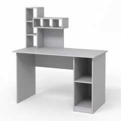 Компьютерный стол письменный №12, Серый