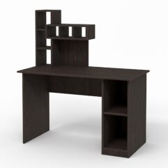 Компьютерный стол письменный №12, Дуб Венге