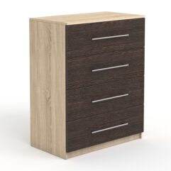 Комод Оззи №2, Дуб Сонома + Дуб Венге