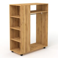 Стеллаж Оззи №1, Дуб Золотистый