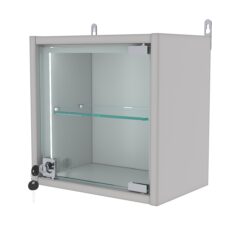 Витрина настенная МИНИ 30*30*20-П, Серый