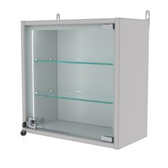 Витрина настенная МИНИ 40*40*20-П, Серый