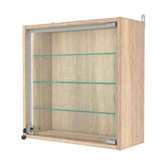 Витрина настенная МИНИ 50*50*20-П, Дуб Сонома
