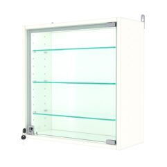 Витрина настенная с регулировочными полками МИНИ 50*50*20-РЕГ-П, Белый