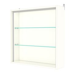 Витрина настенная №1-1Г-П, Белый