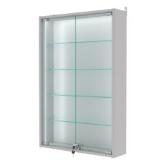 Витрина настенная №2-1А-П, Серый