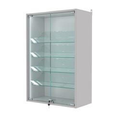 Витрина настенная №2-1АКГ-П, Серый