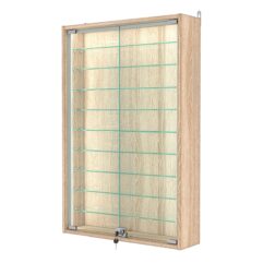 Витрина настенная №2-5А-П, Дуб Сонома