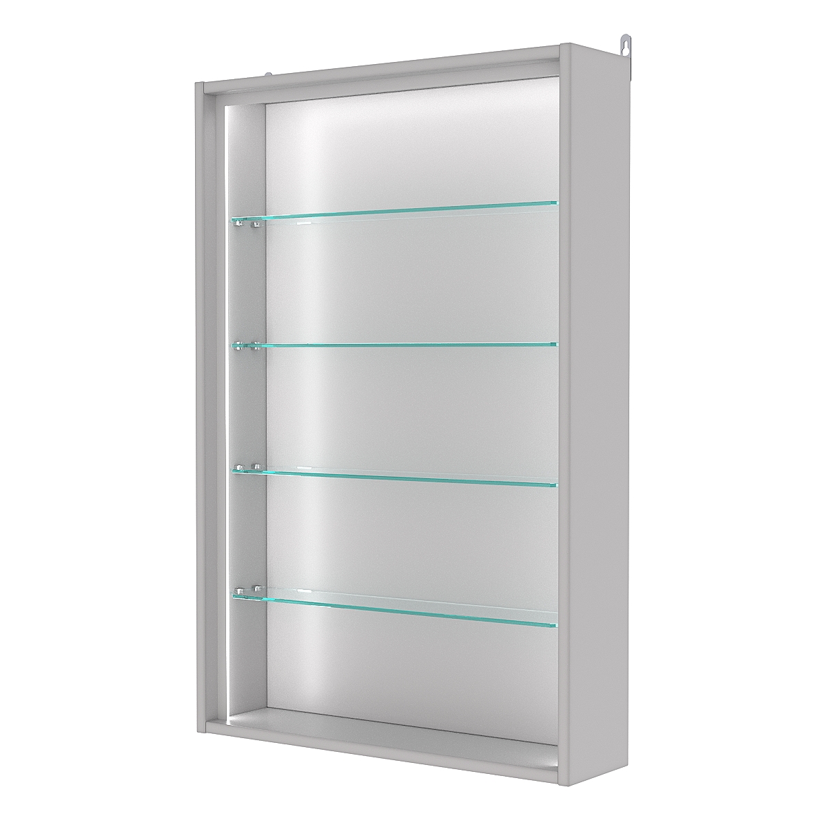 Витрина настенная №2-1Г-П, Серый