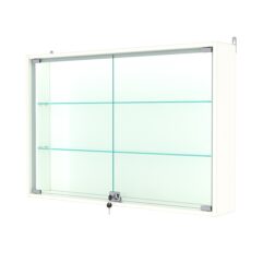 Витрина настенная №3-1А-П, Белый