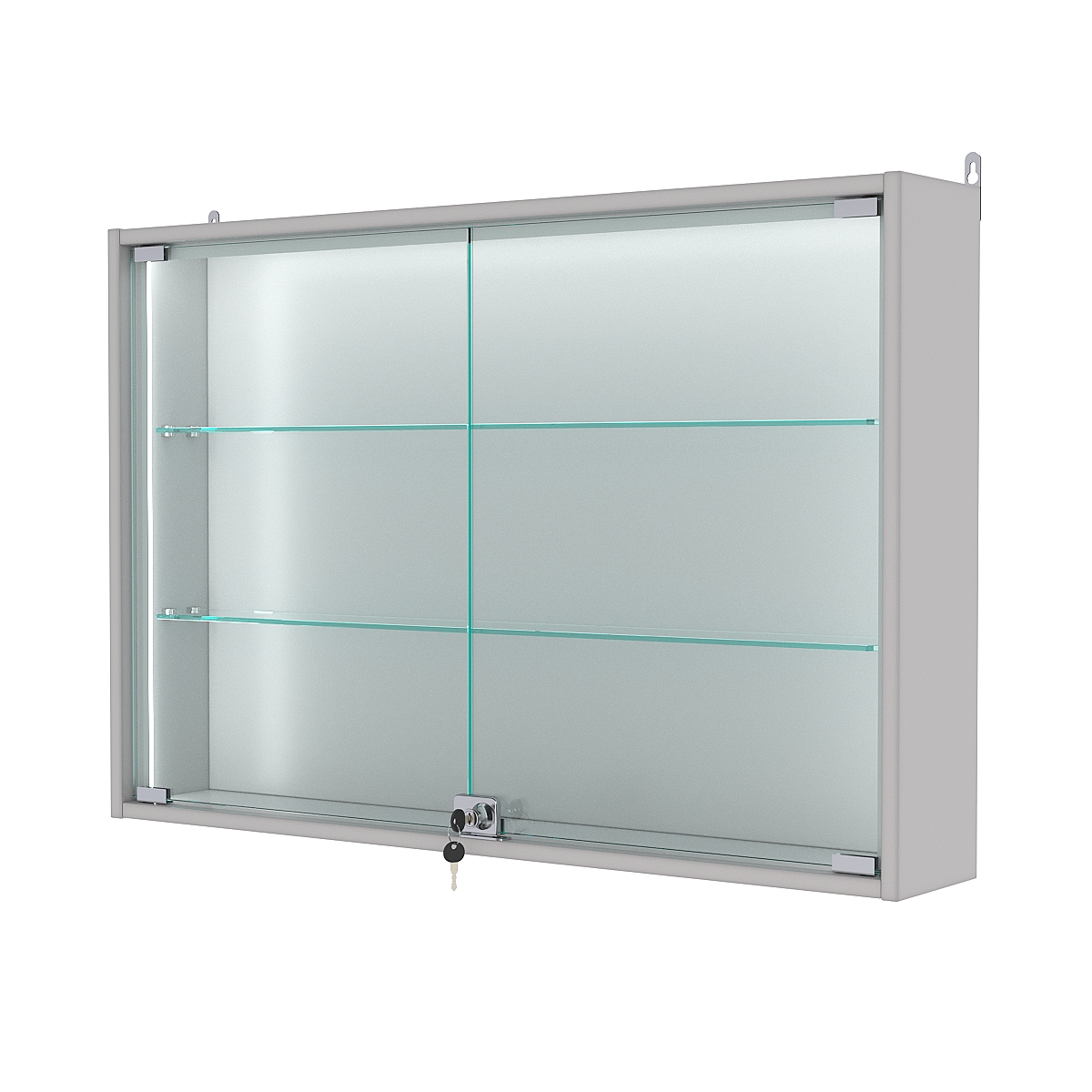 Витрина настенная №3-1А-П, Серый