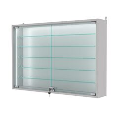 Витрина настенная №3-5А-П, Серый