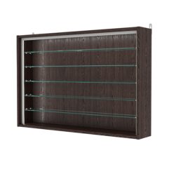 Витрина настенная №3-5Г-П, Дуб Венге