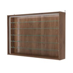 Витрина настенная №3-5Г-П, Орех