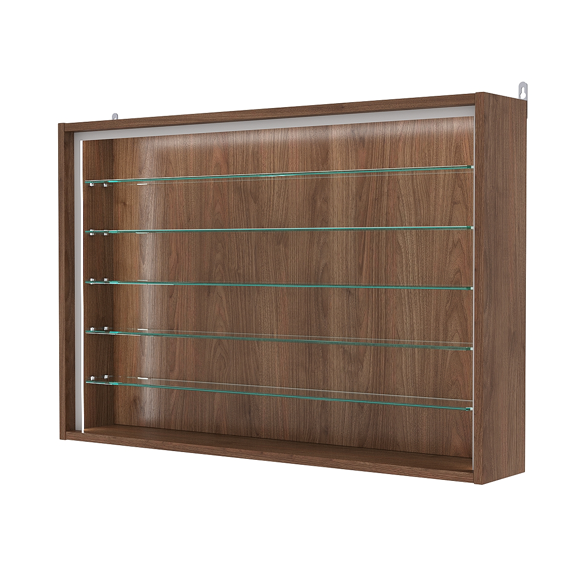 Витрина настенная №3-5Г-П, Орех