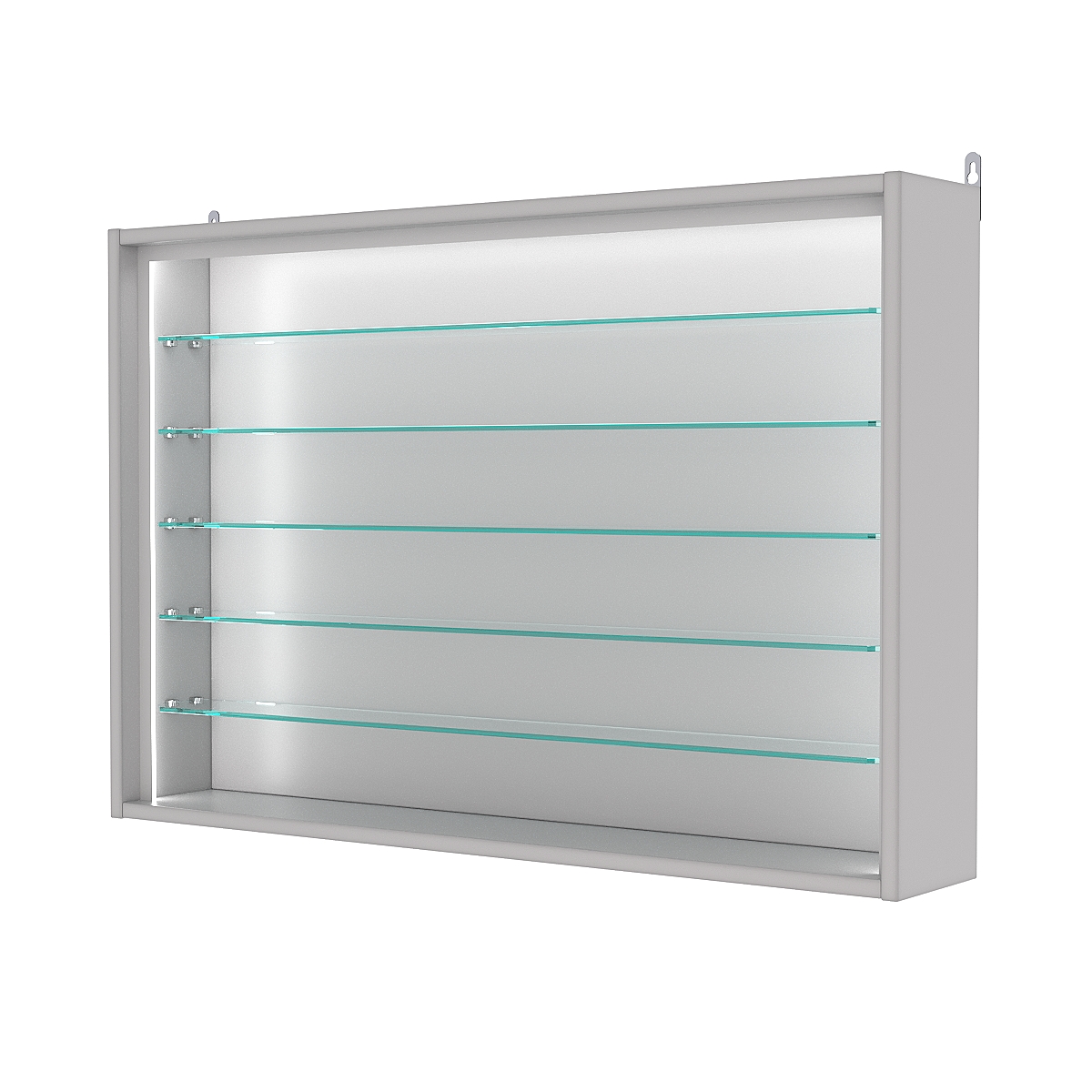 Витрина настенная №3-5Г-П, Серый