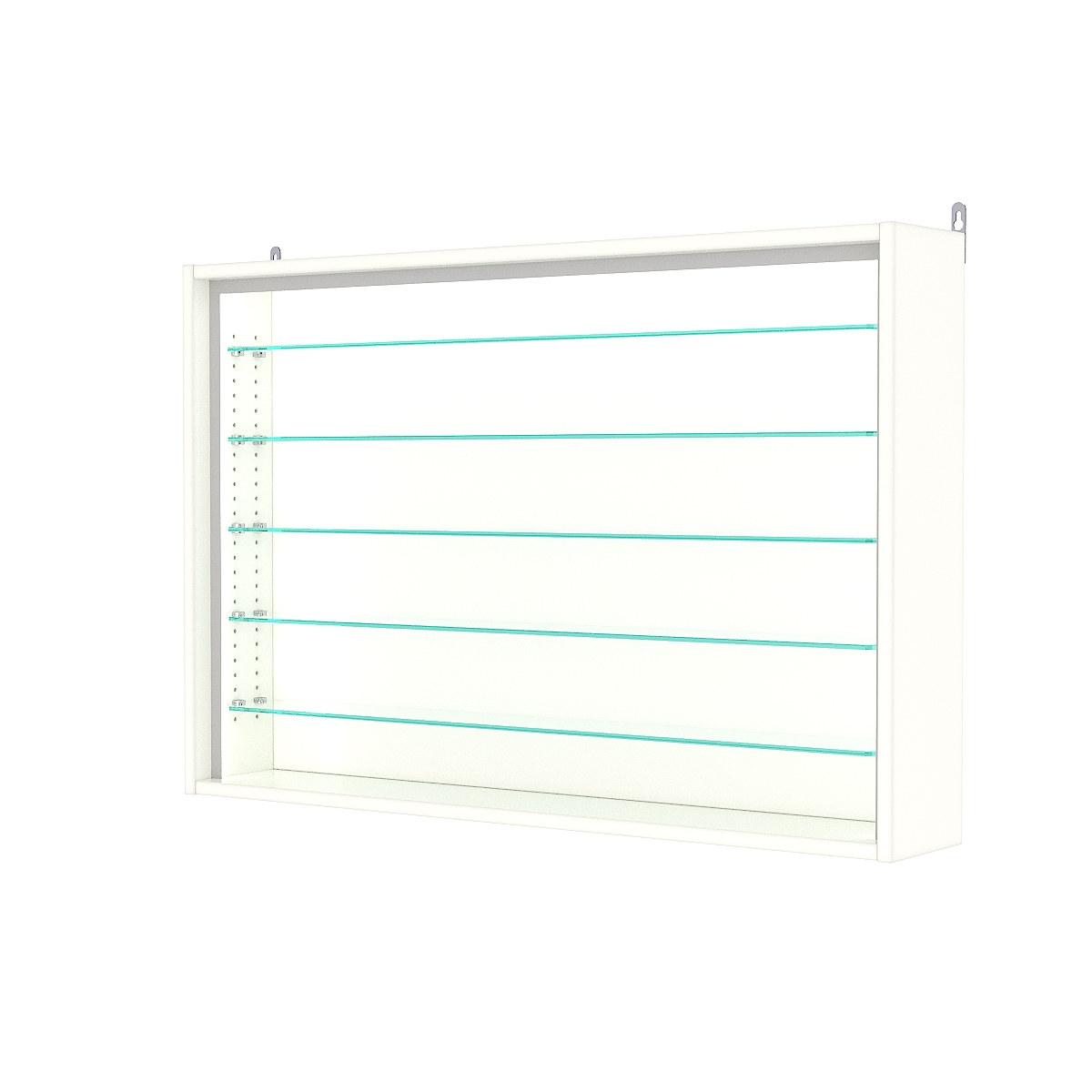 Витрина настенная с регулировочными полками №3-5Г-РЕГ-П, Белый