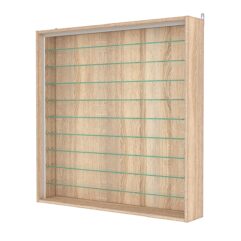 Витрина настенная №4-5Г-П, Дуб Сонома