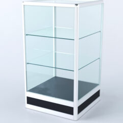 Прилавок из профиля Стаканчик №4 (без дверки), Черный