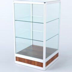 Прилавок из профиля Стаканчик №4 (без дверки), Орех