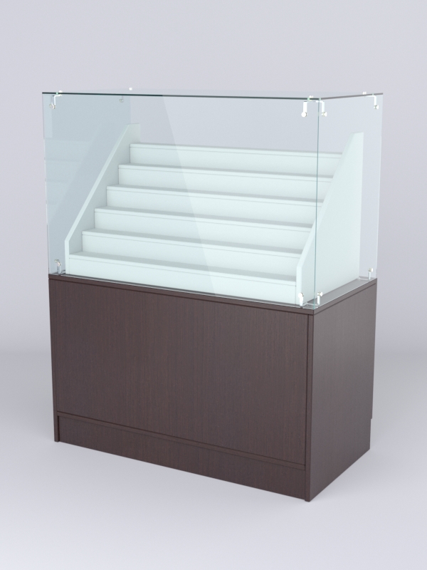 Прилавок СОТА №1, открытый, Дуб Венге