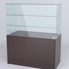 Прилавок СОТА №3, открытый, Дуб Венге