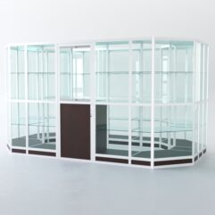 Павильон торговый из профиля островной №5г, Дуб Венге