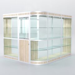 Павильон торговый из профиля угловой №2в, Дуб Сонома