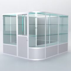 Павильон торговый из профиля угловой №5б, Серый