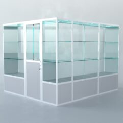 Павильон торговый из профиля угловой №1б, Серый