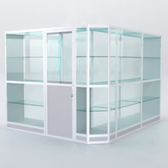 Павильон торговый из профиля угловой №3г, Серый