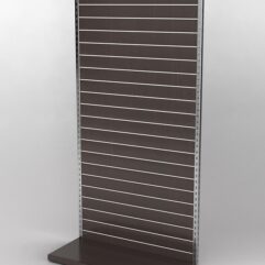 Пристенная торговая система Bazic №1 с задней стенкой Э/П (1200мм), Дуб Венге