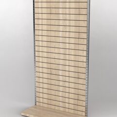 Пристенная торговая система Bazic №1 с задней стенкой Э/П (1200мм), Дуб Сонома