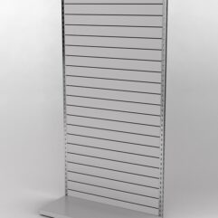 Пристенная торговая система Bazic №1 с задней стенкой Э/П (1200мм), Серый