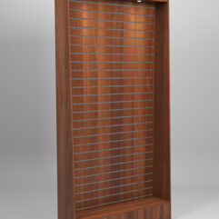 Стеллаж из ДСП под ЭП №1 серии Эконом, Орех