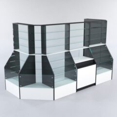 Павильон АЛМАЗ №2, Черный+Белый