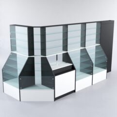 Павильон АЛМАЗ №9, Черный+Белый