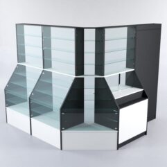 Павильон АЛМАЗ №10, Черный+Белый