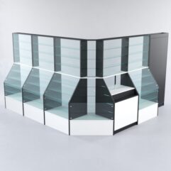 Павильон АЛМАЗ №11, Черный+Белый