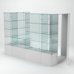 Павильон торговый Истра пристенный №4б, Серый